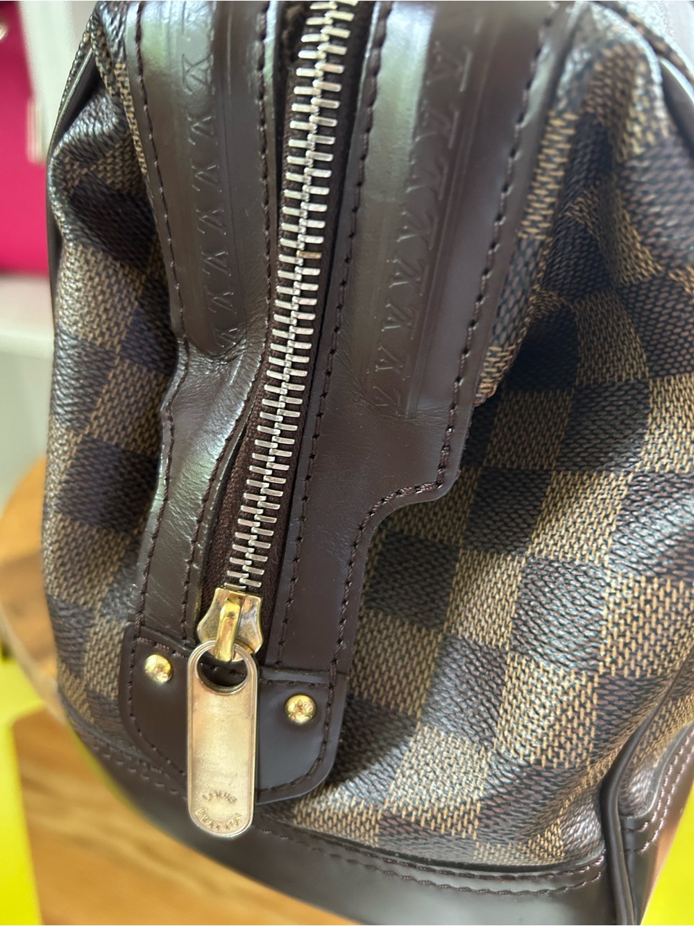 Louis Vuitton Damier Knightsbridge Bag - Needs Repair - Picture 6 of 12